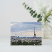 Parisian View Postcard Postkarte (Stehend Vorderseite)