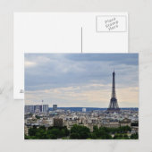 Parisian View Postcard Postkarte (Vorne/Hinten)