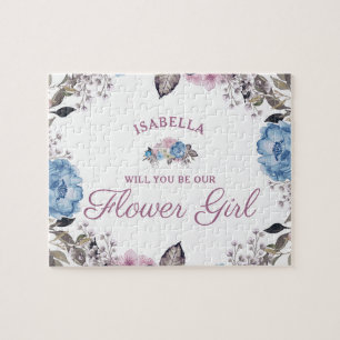 Parisianischer Charme Florale Sei unsere Blumenmäd Puzzle
