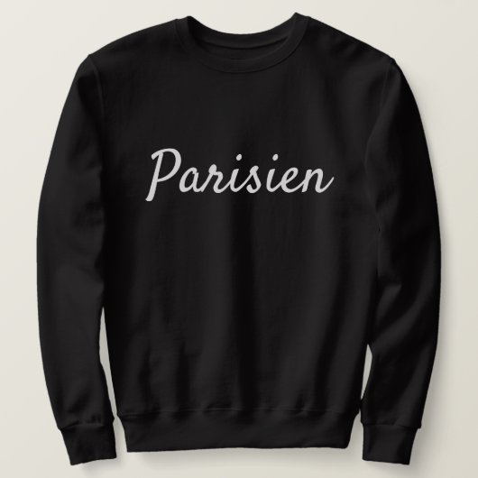 Parisien Sweatshirt (Design vorne)