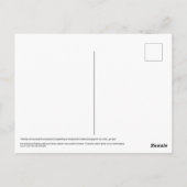 Parisien Taxi im Regen Postkarte (Rückseite)