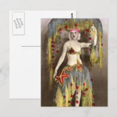 Parisienne Casino Dancer 3 Postkarte (Vorne/Hinten)