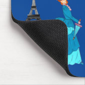 Parisienne, Frankreich Mousepad (Ecke)