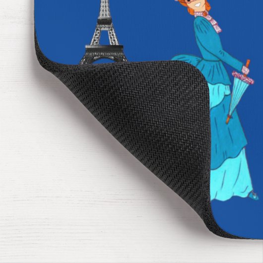 Parisienne, Frankreich Mousepad (Ecke)