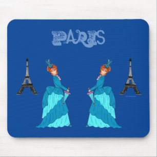 Parisienne, Frankreich Mousepad