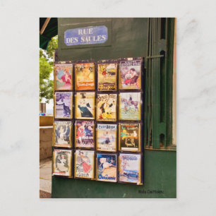 Parisienne Postcard Postkarte