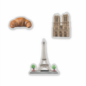 Pariskleber Aufkleber (Vorderseite)