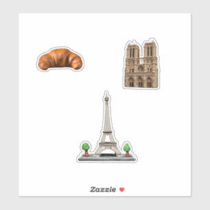 Pariskleber Aufkleber