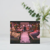 Parismarkt Postkarte (Stehend Vorderseite)