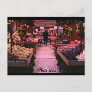 Parismarkt Postkarte