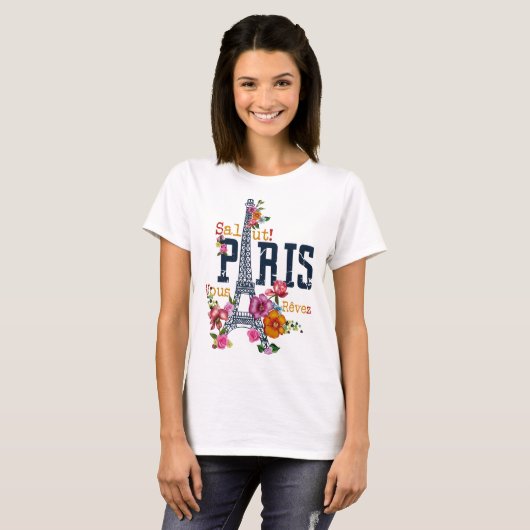 Parisplan  T-Shirt (Vorne ganz)
