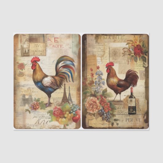 Parisreise Seidenpapier (Vorderseite)