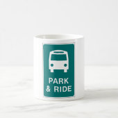 Park-and-Riesenschild Kaffeetasse (Mittel)