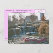 Park, Atlanta, GA Postkarte (Vorne/Hinten)