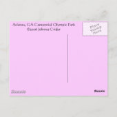 Park, Atlanta, GA Postkarte (Rückseite)