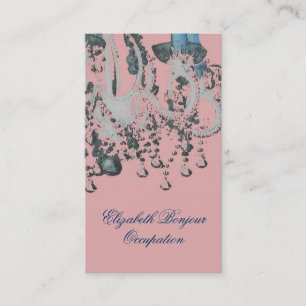 Park Avenue Chandelier ~ Business Card Visitenkarte