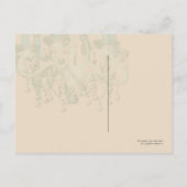 Park Avenue Chandelier ~ Postkarte / Einladung (Rückseite)