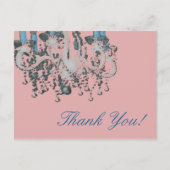 Park Avenue Chandelier ~ Postkarte / Einladung (Vorderseite)