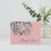 Park Avenue Chandelier ~ Postkarte / Einladung (Stehend Vorderseite)