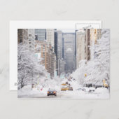 Park Avenue Postkarte (Vorne/Hinten)