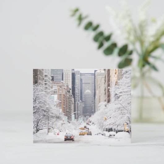 Park Avenue Postkarte (Stehend Vorderseite)