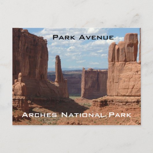 Park Avenue Postkarte (Vorderseite)