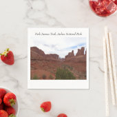 Park Avenue Trail, Arches Nationalpark Serviette (Beispiel)