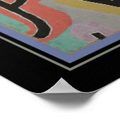 "Park Bei Lu" von Paul Klee Poster (Ecke)