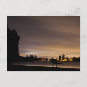 Park Benale at Night 1 Postkarte