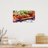 Park Bench Locarno Poster (Küche)