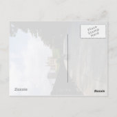 Park Bench Post Card Postkarte (Rückseite)