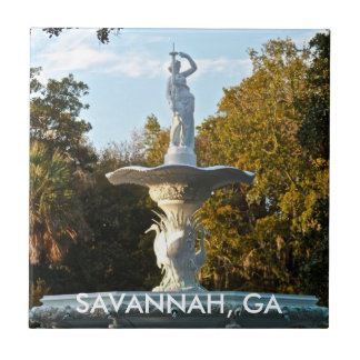 Park-Brunnen der Savanne-GA Georgia | Forsyth Fliese
