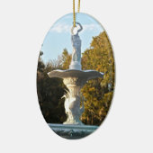 Park-Brunnen Savanne-Georgia Forsyth Keramikornament (Links)