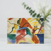 Park by Wassily Kandinsky Dankeskarte (Stehend Vorderseite)