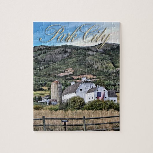 Park City Barn Puzzle (Vertikal)
