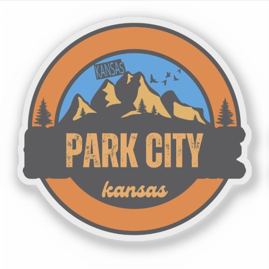 Park City, Kansas Aufkleber (Vorderseite)