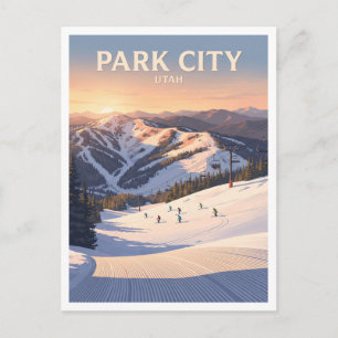 Park City Mountain Resort Utah Postkarte