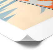 Park City Ski Print 1 Poster (Ecke)