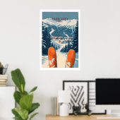 Park City Ski Print 1 Poster (Heimbüro)