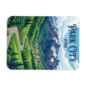 Park City USA Magnet (Horizontal)
