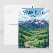 Park City USA Postkarte (Vorne/Hinten)