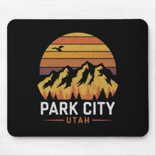 Park City Utah Berge Ski Wandern Camping-Trip S Mousepad
