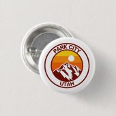 PARK CITY UTAH BUTTON (Vorne & Hinten)