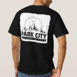 Park City Utah Erkundung und Live Not leidendes Wa T-Shirt