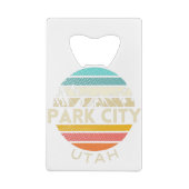 Park City Utah Geldbeutel Flaschenöffner (Rückseite)