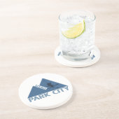 Park City Utah Getränkeuntersetzer (Seite)