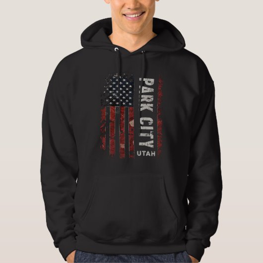 Park City Utah Hoodie (Vorderseite)