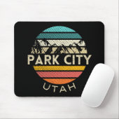 Park City Utah Mousepad (Mit Mouse)