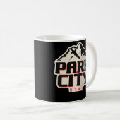 Park City Utah Mug Kaffeetasse (VorderseiteRechts)