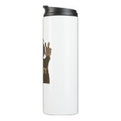 Park City Utah Peace Bear Thermosbecher (Nach rechts gedreht)